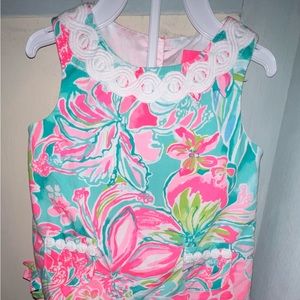 Sister matching print shift also available * Lilly Pulitzer baby shift w bottoms